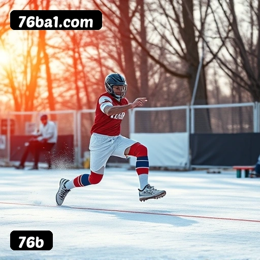 App 76b para iOS e Android — interface mobile, login biométrico e PIX integrado